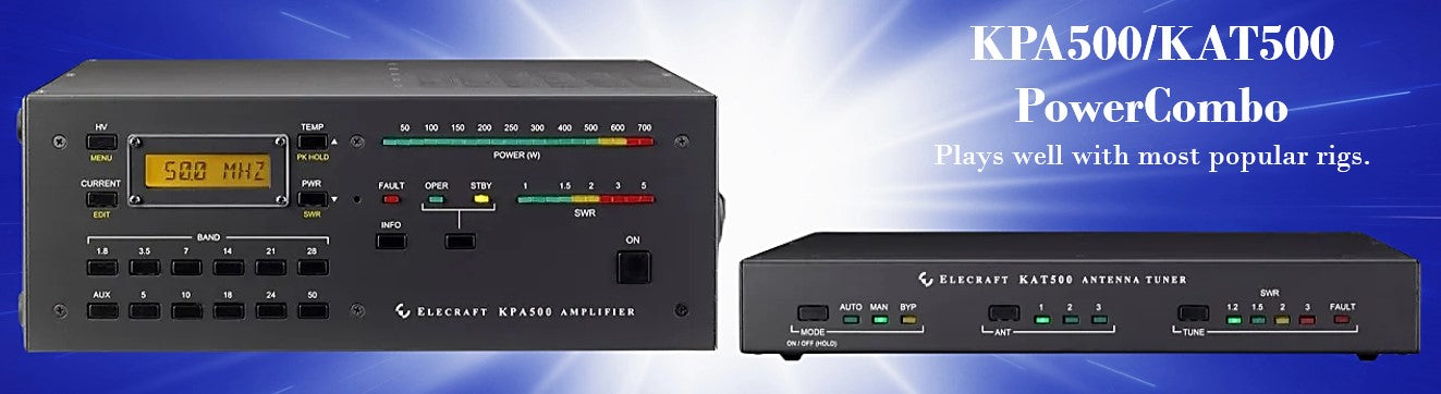 PWRCOMBO-F_KPA500 & KAT500 Power Combo, Assembled (NOTE: Select 1 PWR Cable Below) - $75 Package Savings + $75 Discount + Free Shipping!