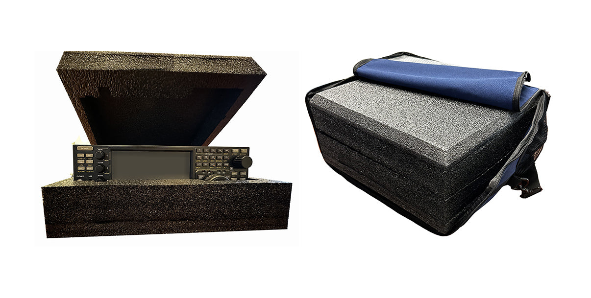 ES100_K4 Carrying Case & Elecraft Luggage Tag
