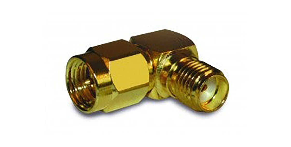 SMA-RA_Right Angle Adapter W/ Male- Female Adapter