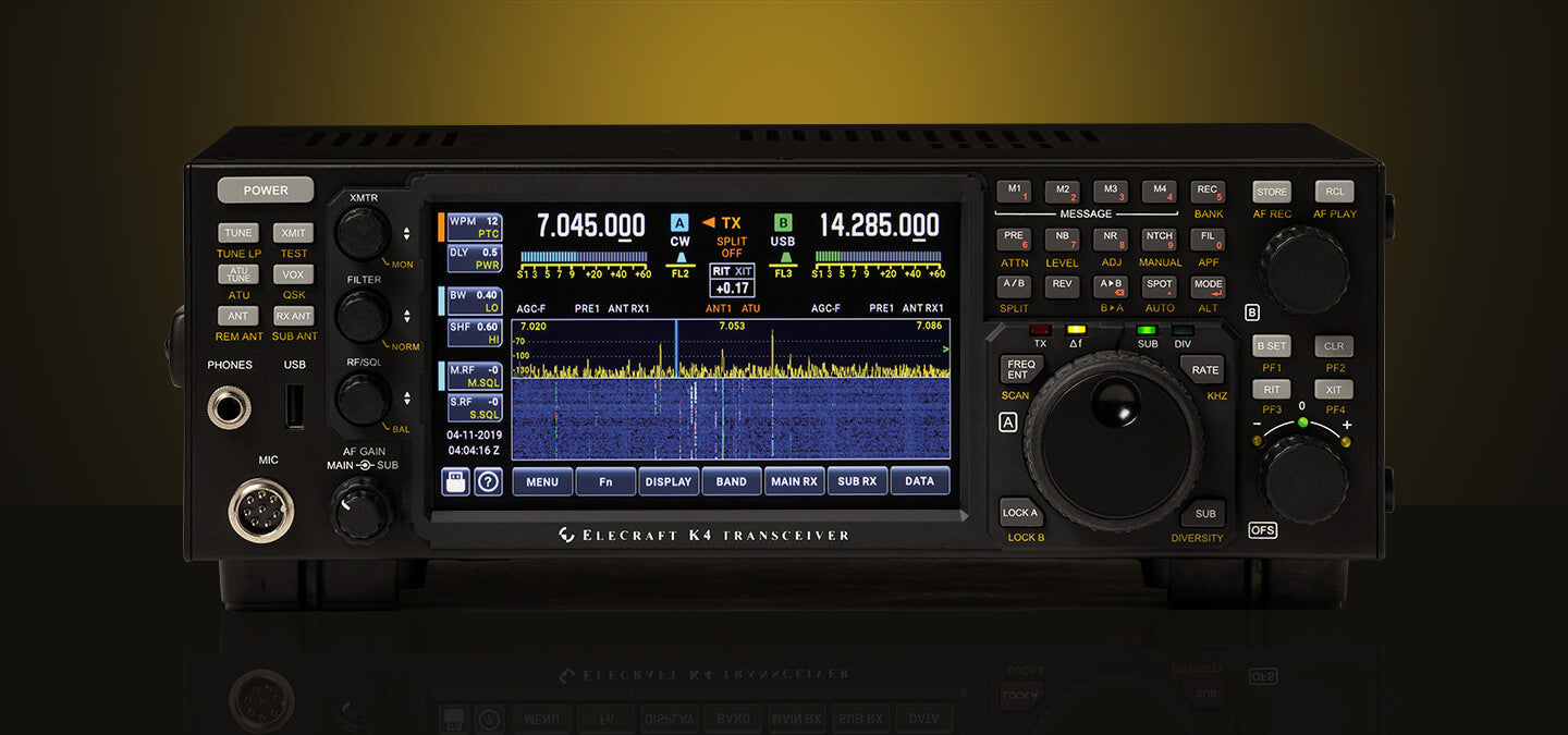 K4D-F_K4D Transceiver, Factory Assembled, $100 Discount + Free Shipping (est. $80). You save up to $180!