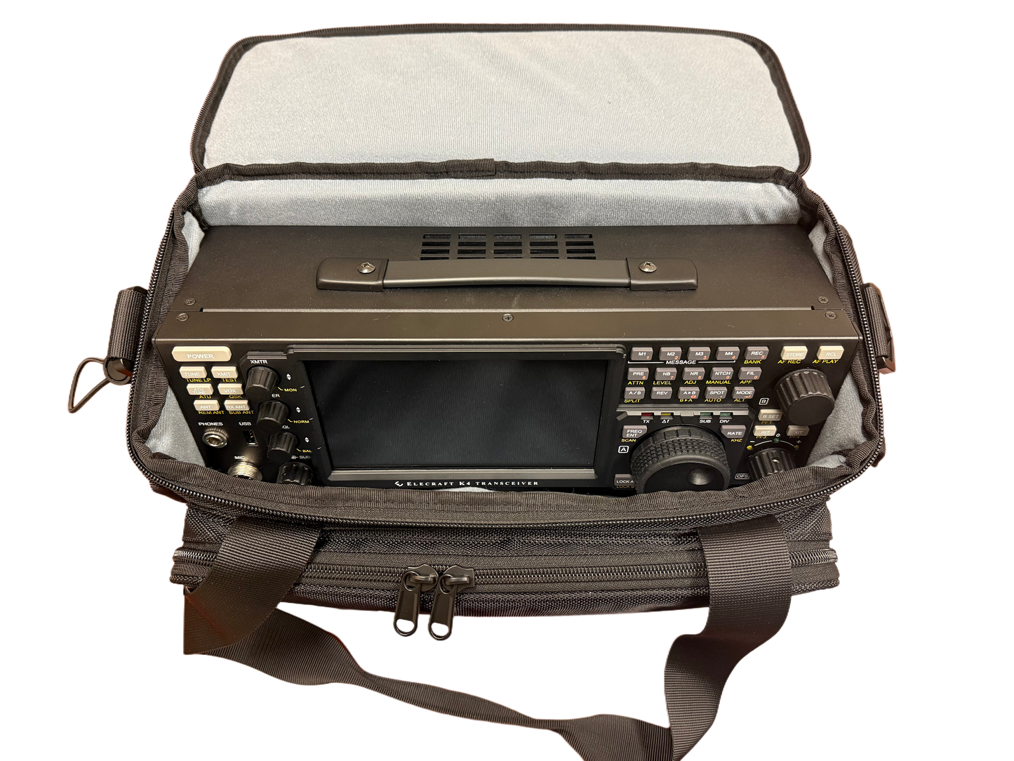 ES90_K4/0 Padded Carrying Case with luggage tag