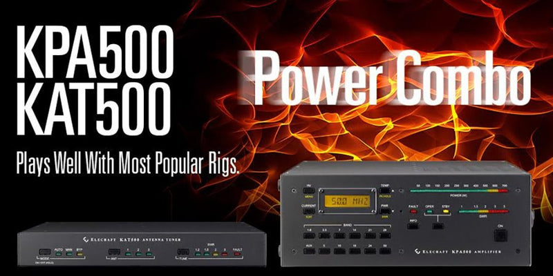 KPA500 & KAT500 Power Combo - $75 Combo Savings