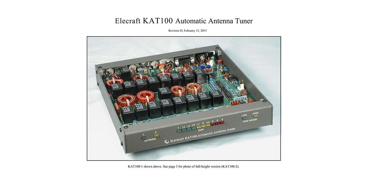 E740041_KAT100 Manual