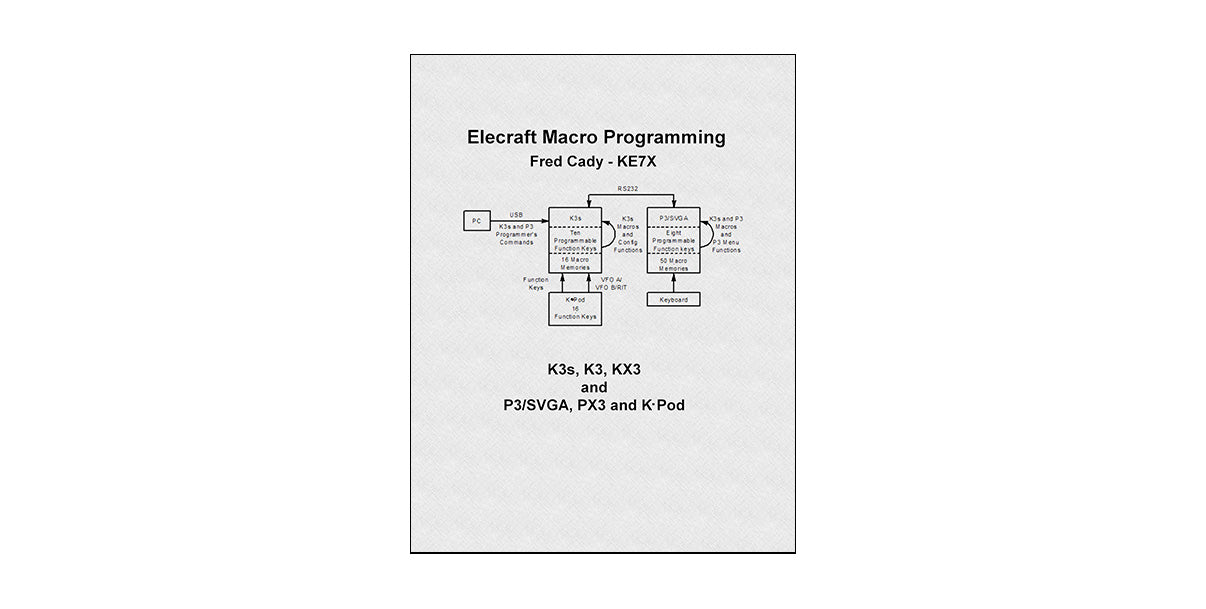 E740321_Elecraft Macro Programming Book by Fred Cady